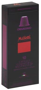 Musetti Nespresso kompatible Kapseln Cremissimo