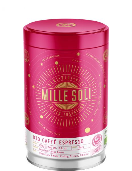 Mille Soli Bio Espresso 250g Bohnen