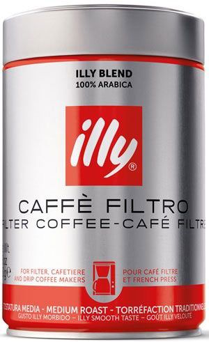illy Filterkaffee gemahlen 250g Dose 