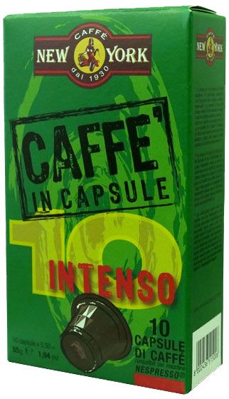 Caffe New York Nespresso Kapseln - Intenso 10 Stück