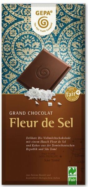 GEPA BIO Schokolade Fleur de Sel