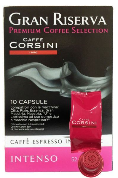 Corsini Nespresso®* kompatible Kapseln Intenso
