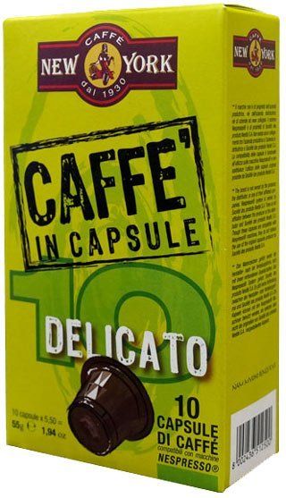 Caffe New York Nespresso Kapseln - Delicato 10 Stück